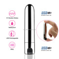 SacKnove Female Masturbators USB Charge 10 Modes Anal Vagina New Sex Toys Egg Mini Bullet Vibrator for Woman